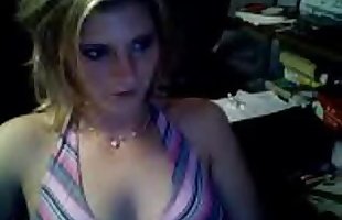 Tiener cutie Op Webcam